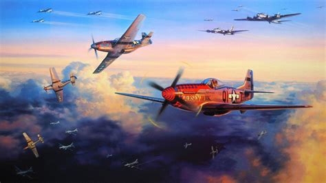 p 51 dogfights ww2.